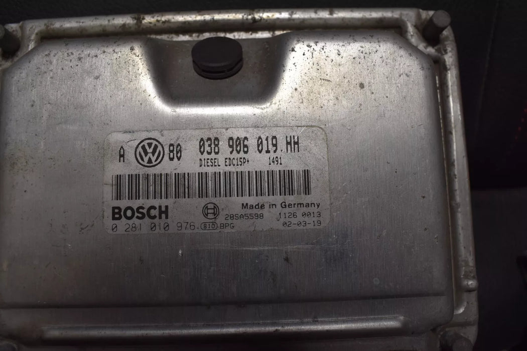 ECU Code 038906019HH - VW 1.9 TDI ECU